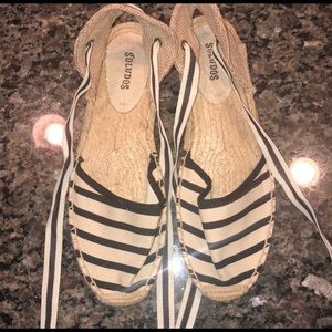 Soludos striped sandals